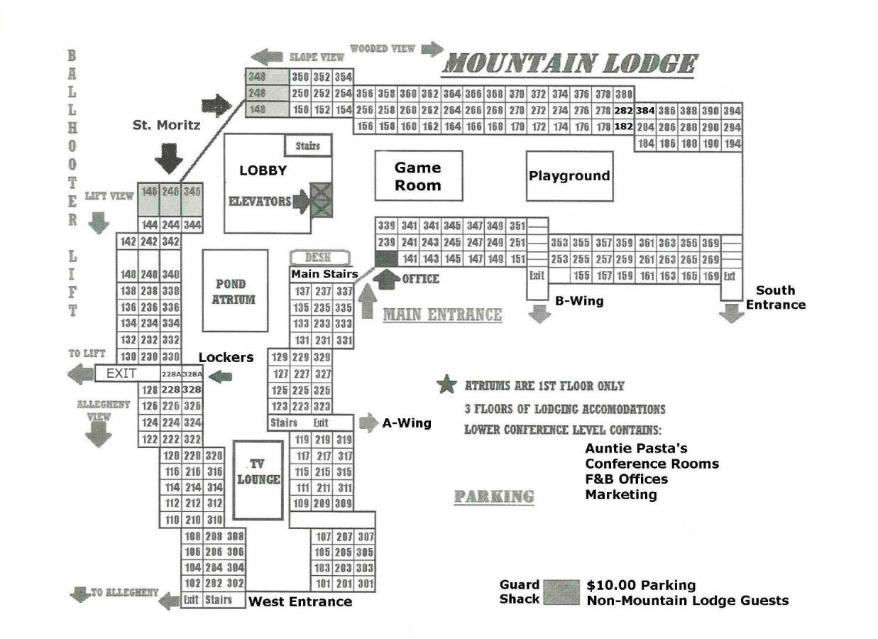 Stroll To Slopes, Village Area, Ski In-Out Mtlodge 210 Snowshoe Exterior photo